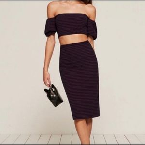 Reformation kiwi two piece size S